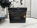 Chanel Hobo 22 Quilted Black