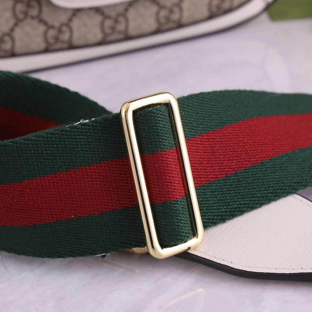 Gucci Horsebit 1955 Mini Bag GG Supreme Canvas