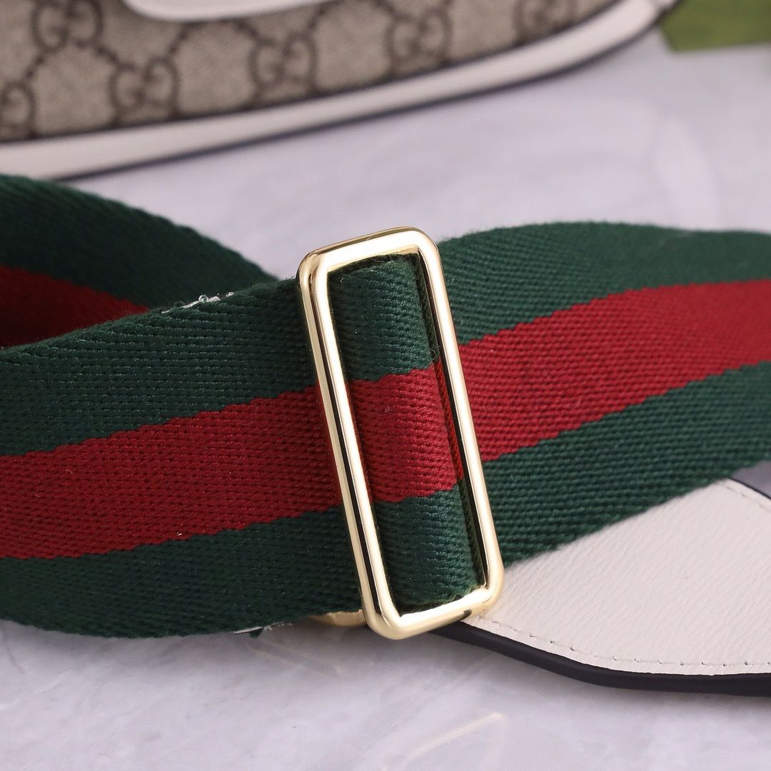 Gucci Horsebit 1955 Mini Bag GG Supreme Canvas