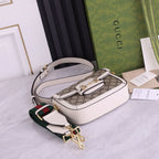 Gucci Horsebit 1955 Mini Bag GG Supreme Canvas