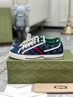 Gucci Tênis 1977 GG Blue