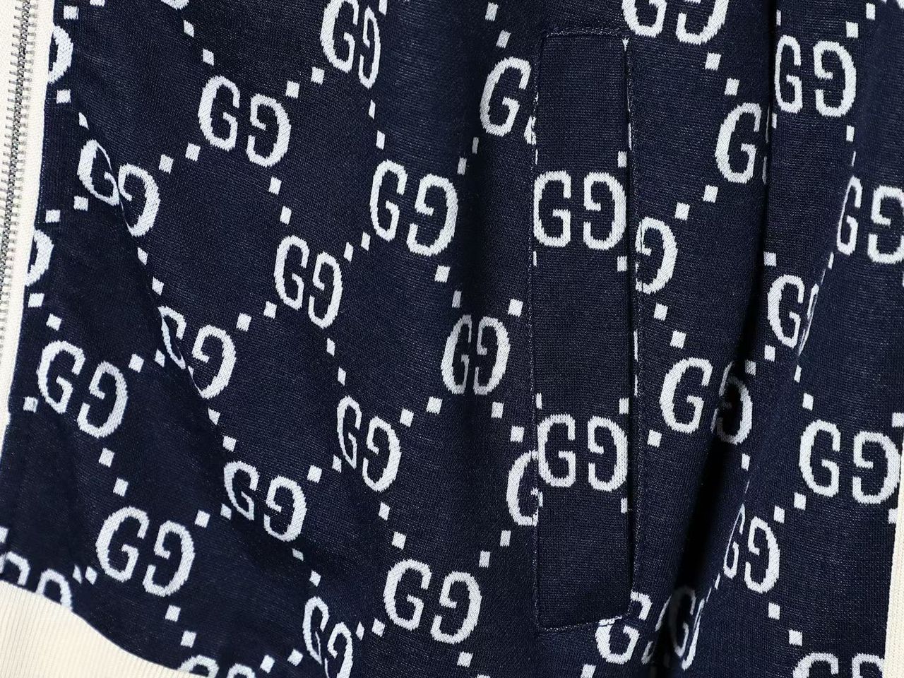 Conjunto Gucci Monogram Blue Marine GG