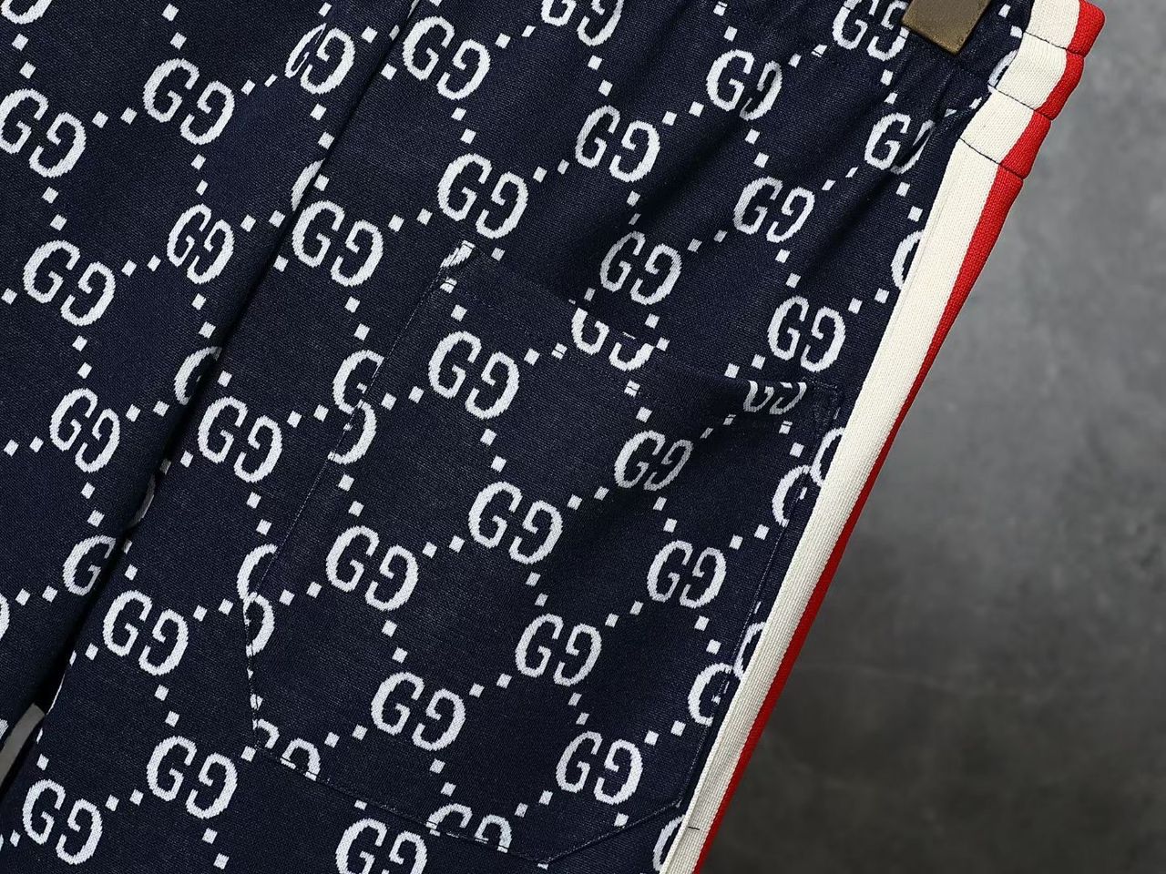 Conjunto Gucci Monogram Blue Marine GG