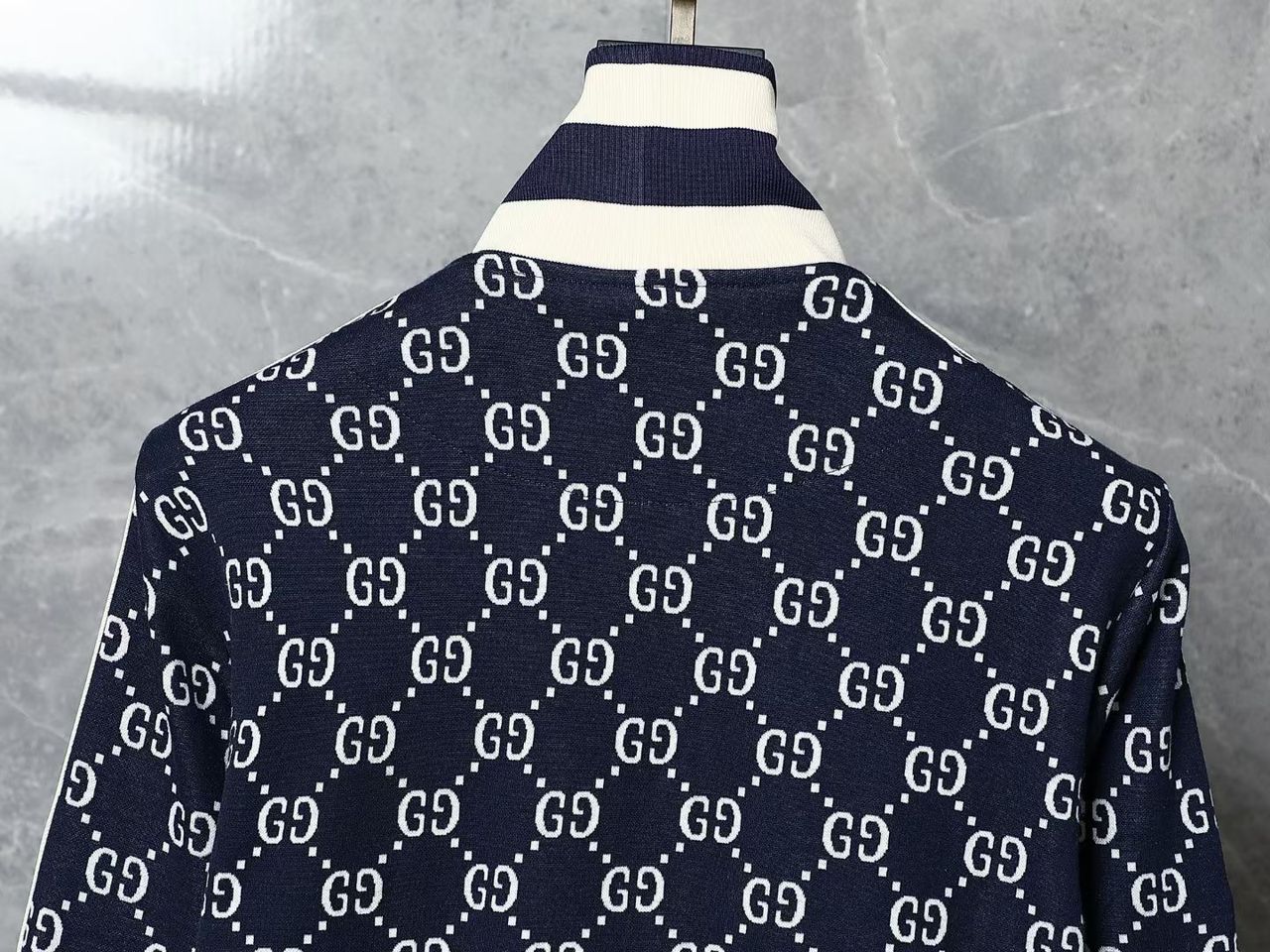 Conjunto Gucci Monogram Blue Marine GG