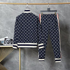 Conjunto Gucci Monogram Blue Marine GG
