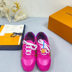 Tênis LV Fuchsia Monogram Brown