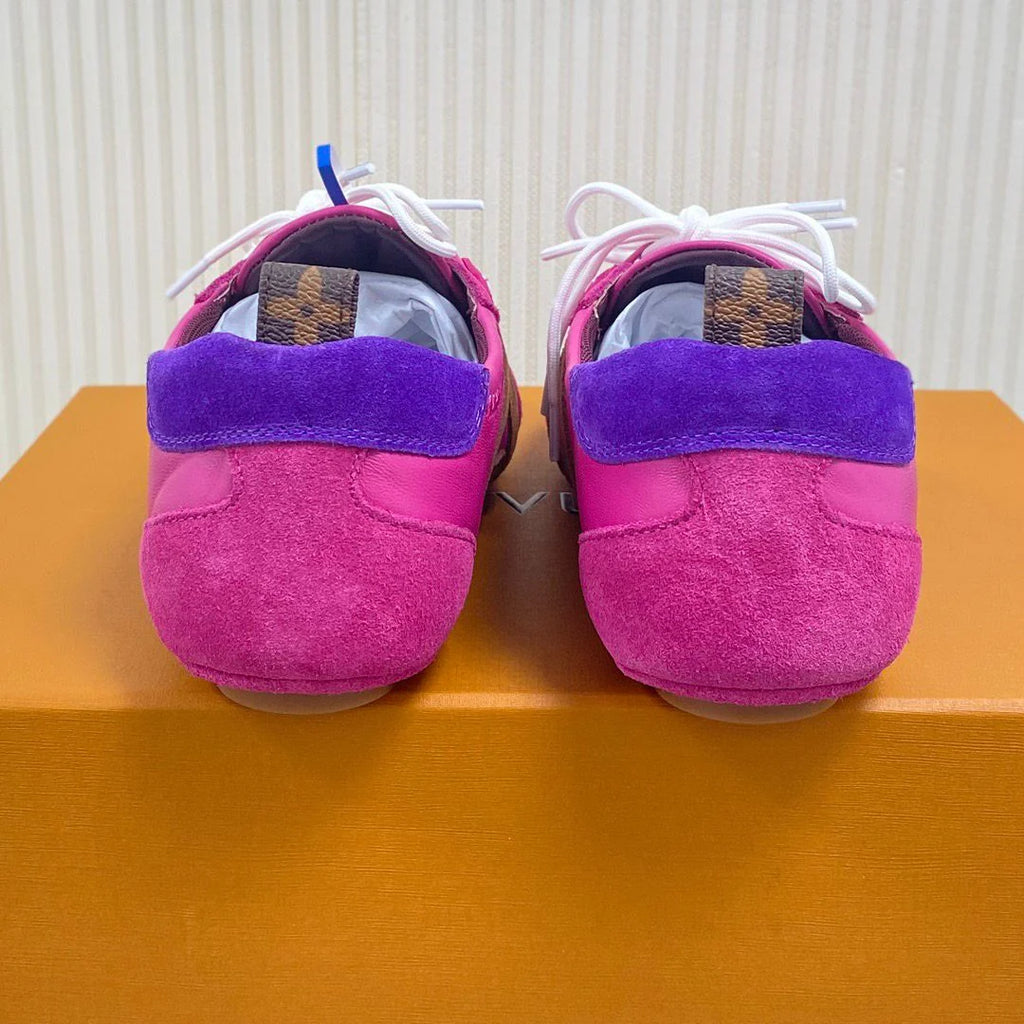 Tênis LV Fuchsia Monogram Brown