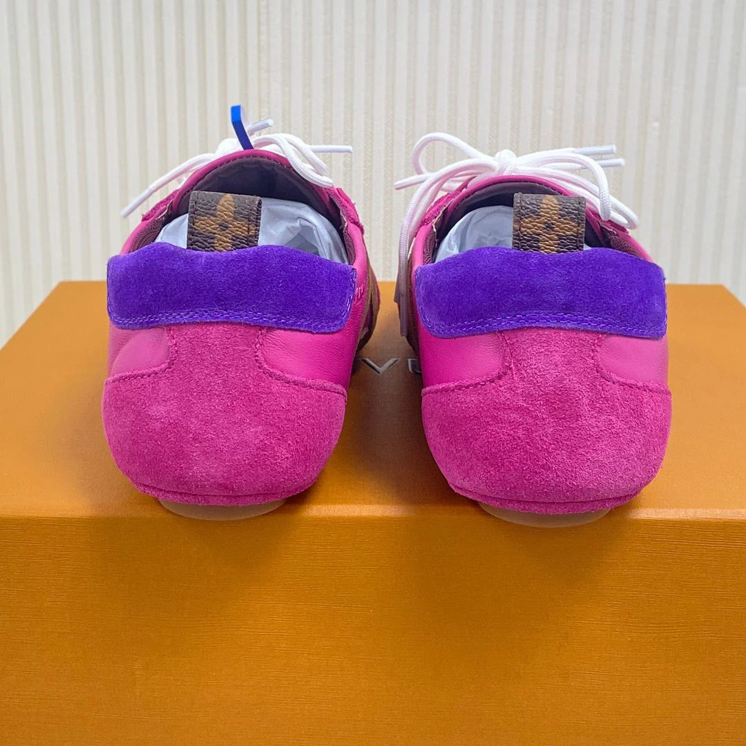 Tênis LV Fuchsia Monogram Brown