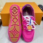 Tênis LV Fuchsia Monogram Brown