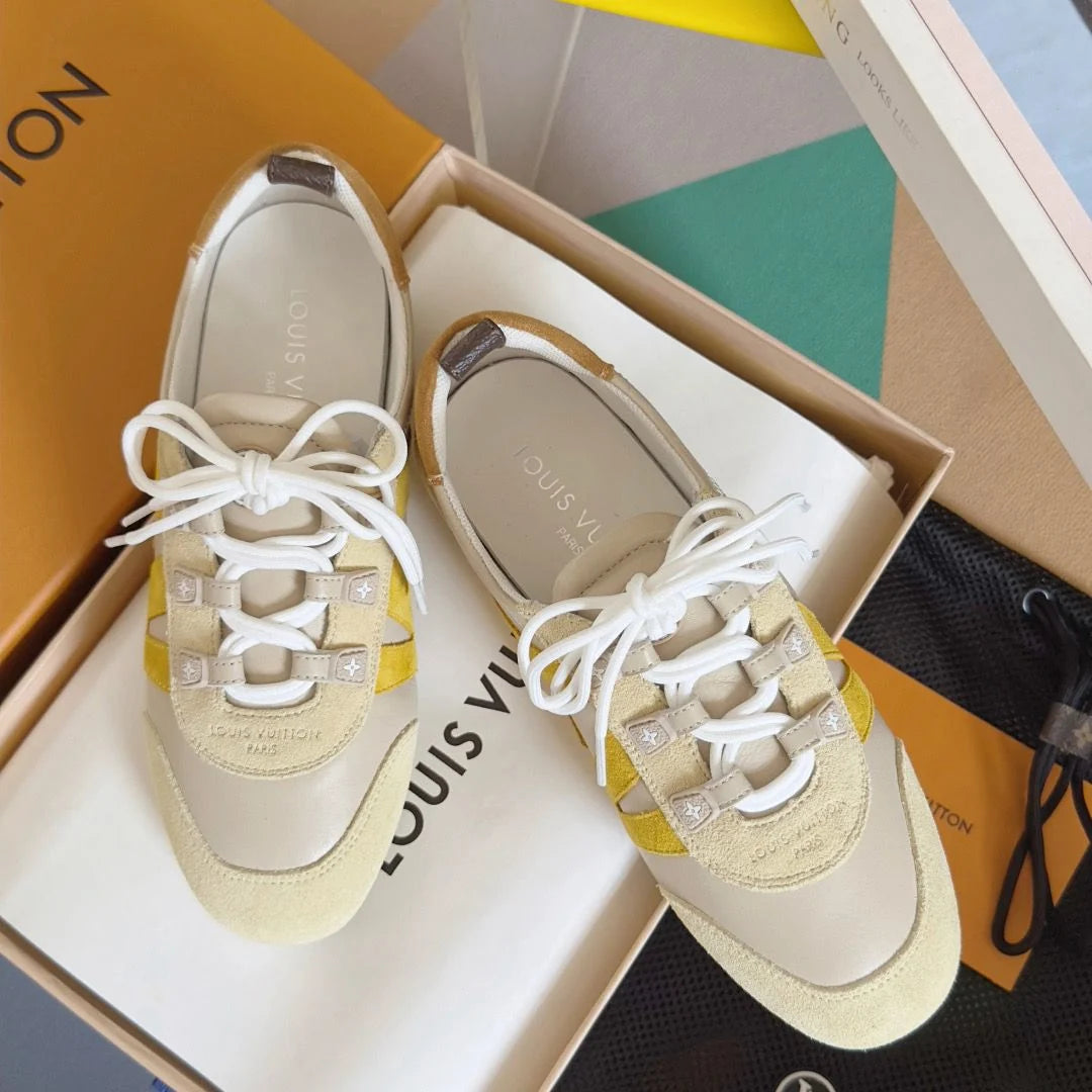 Sneakerina LV Cream Yellow