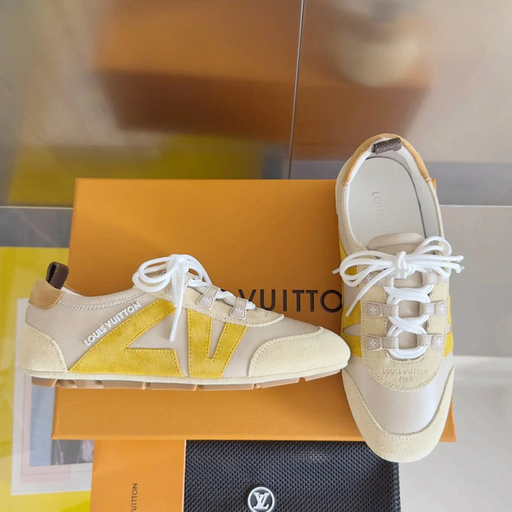 Sneakerina LV Cream Yellow
