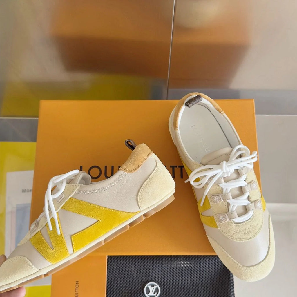 Sneakerina LV Cream Yellow