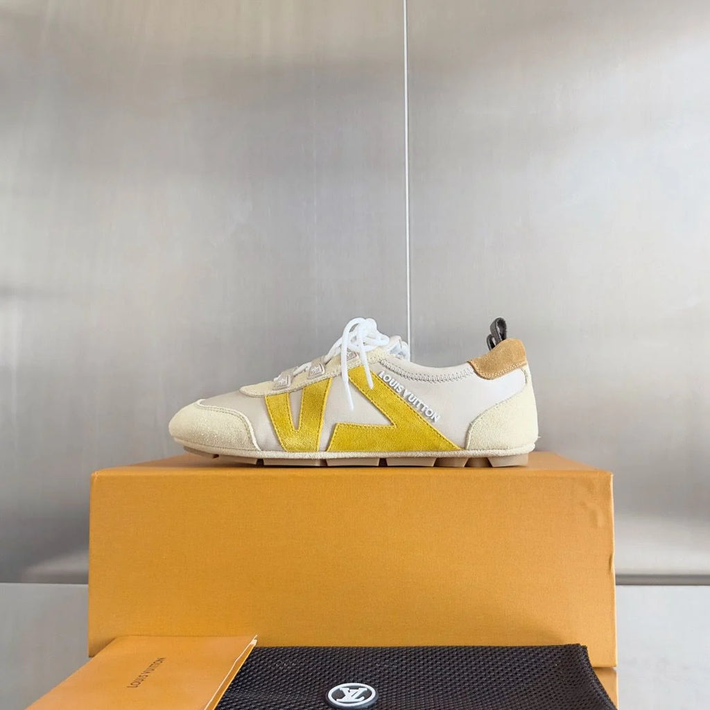 Sneakerina LV Cream Yellow
