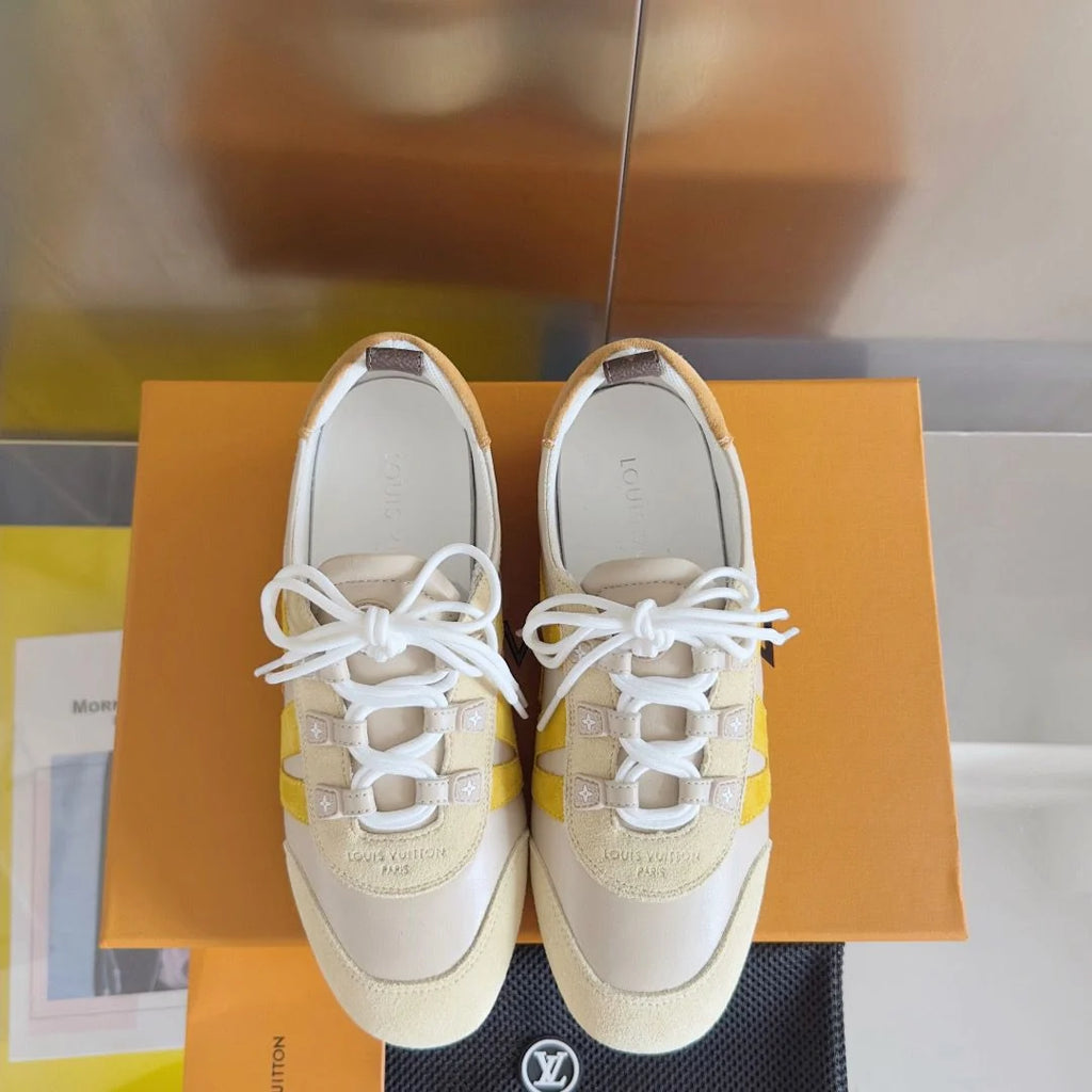 Sneakerina LV Cream Yellow