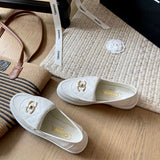 MOCASSIM CHANEL WHITE