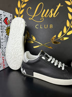 Tenis Dolce & Gabbana Portofino Black Silver (PRONTA ENTREGA) Tamanho 40 e 41