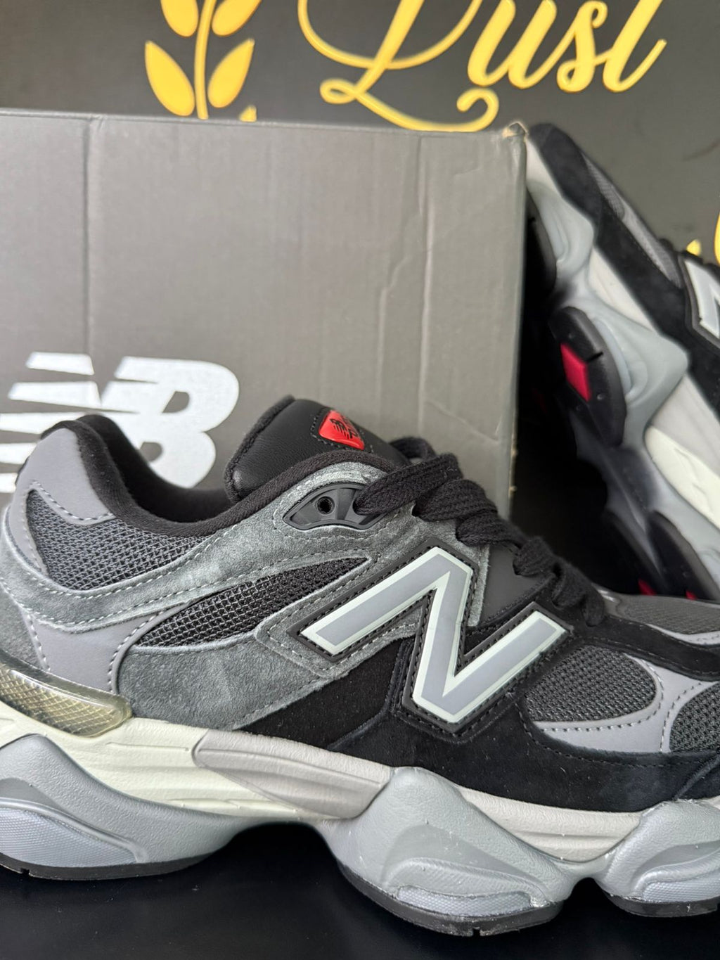 Tenis New Balance 9060 Black Castlerock (PRONTA ENTREGA) Tamanho 39