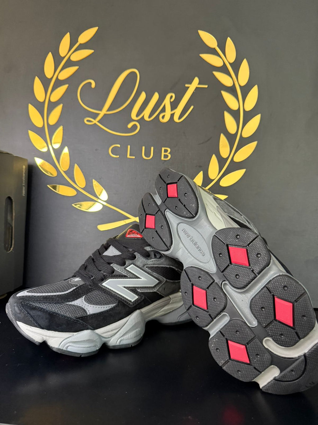 Tenis New Balance 9060 Black Castlerock (PRONTA ENTREGA) Tamanho 39