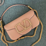 Valentino Garavani Bolsa Transversal Locò baguette bag