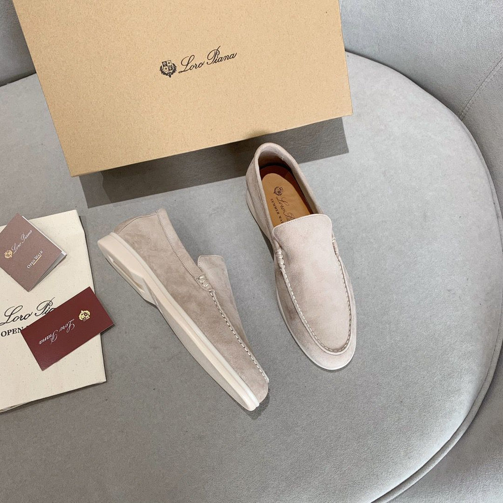 Loro Piana Open Walk Camurça Beige