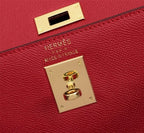 Bolsa Hermes Birkin 25 Togo Red