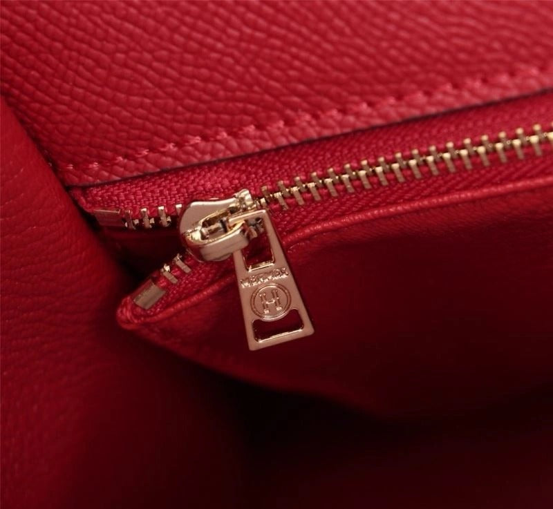 Bolsa Hermes Birkin 25 Togo Red