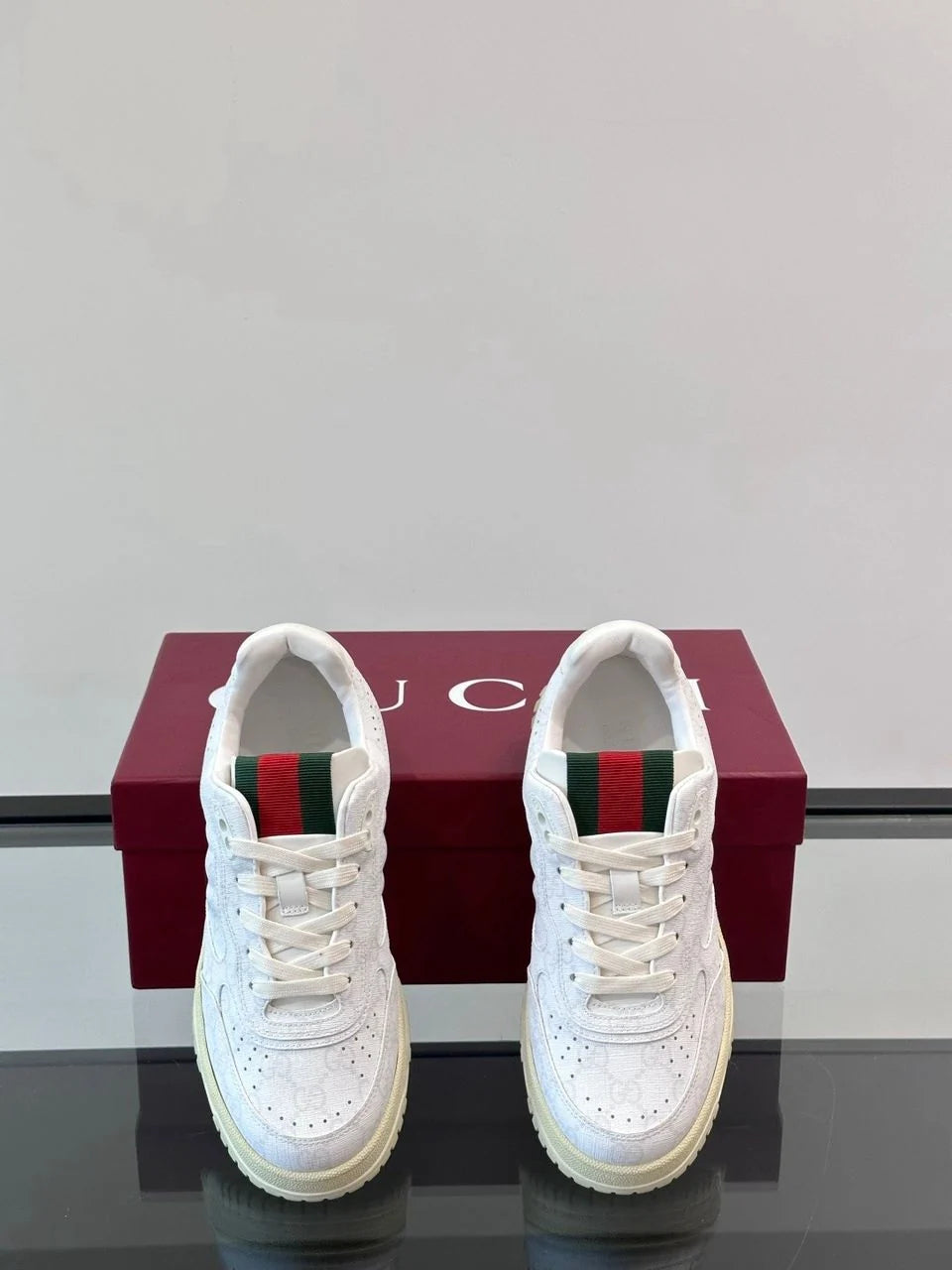 Gucci Re-Web White