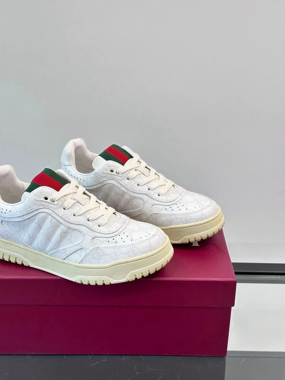 Gucci Re-Web White