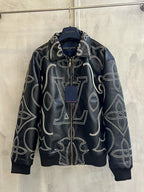 JAQUETA MONOGRAN LOUIS VUITTON "EMBROIDERED" Black