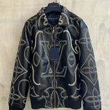 JAQUETA MONOGRAN LOUIS VUITTON "EMBROIDERED" Black