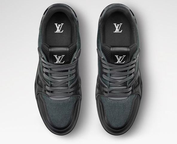 Tenis Louis Vuitton Trainer Low Noir Black (Pronta Entrega)Tamanho 39