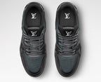 Tenis Louis Vuitton Trainer Low Noir Black (Pronta Entrega)Tamanho 39