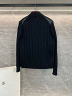 Moncler Puffer Cardigan Cut Black (Pronta Entrega) Tamanho G e GG