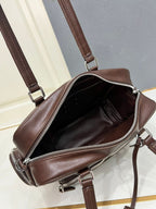 Bolsa Prada Women Tote Leather Brown