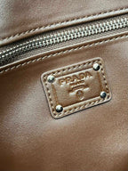 Bolsa Prada Women Tote Leather Brown