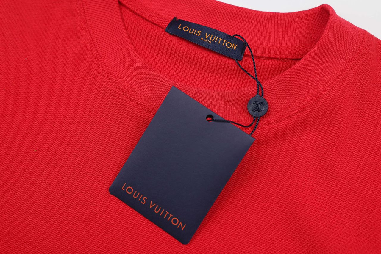 Camiseta Louis Vuitton Cotton Pique T-Shirt With Embroidered