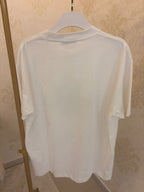 Camiseta Balmain Logo White Reflective