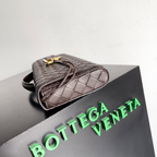 Bottega Veneta Shoulder Bag Vintage Frosted Clutch Baguette Bag Long