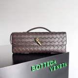 Bottega Veneta Shoulder Bag Vintage Frosted Clutch Baguette Bag Long