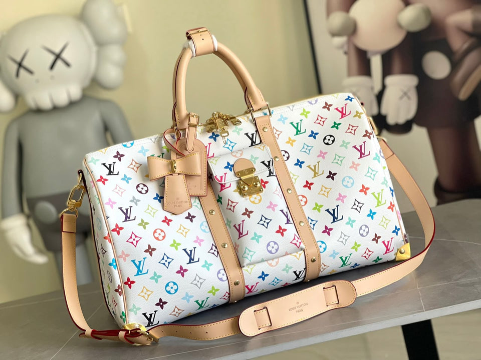 Louis Vuitton x Takashi Murakami Keepall Bandoulière