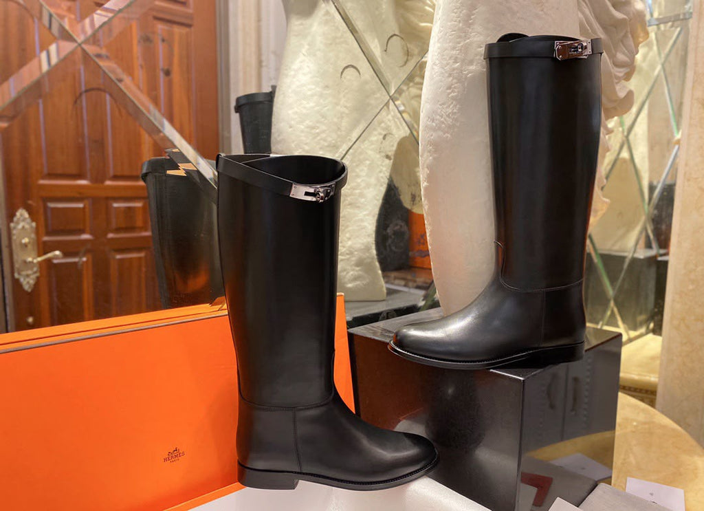 Bota Hermes Jumping Black