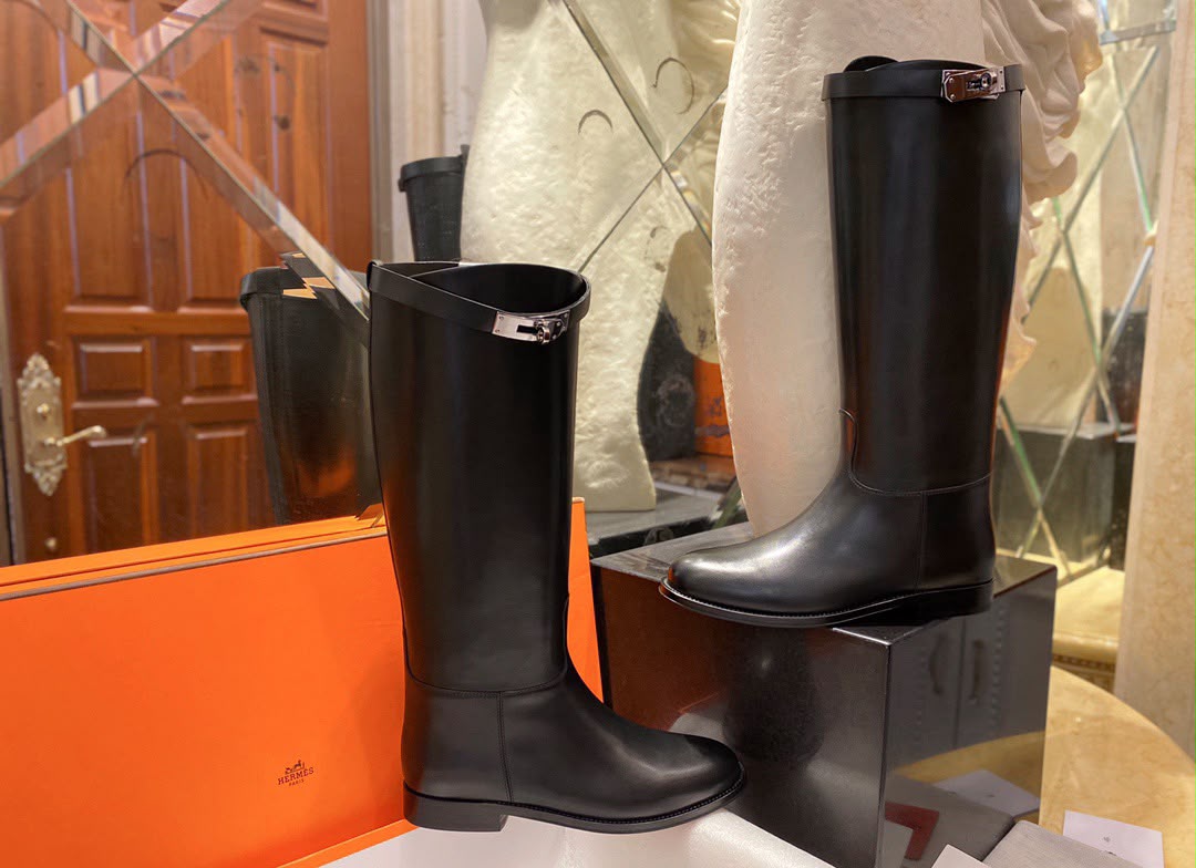 Bota Hermes Jumping Black
