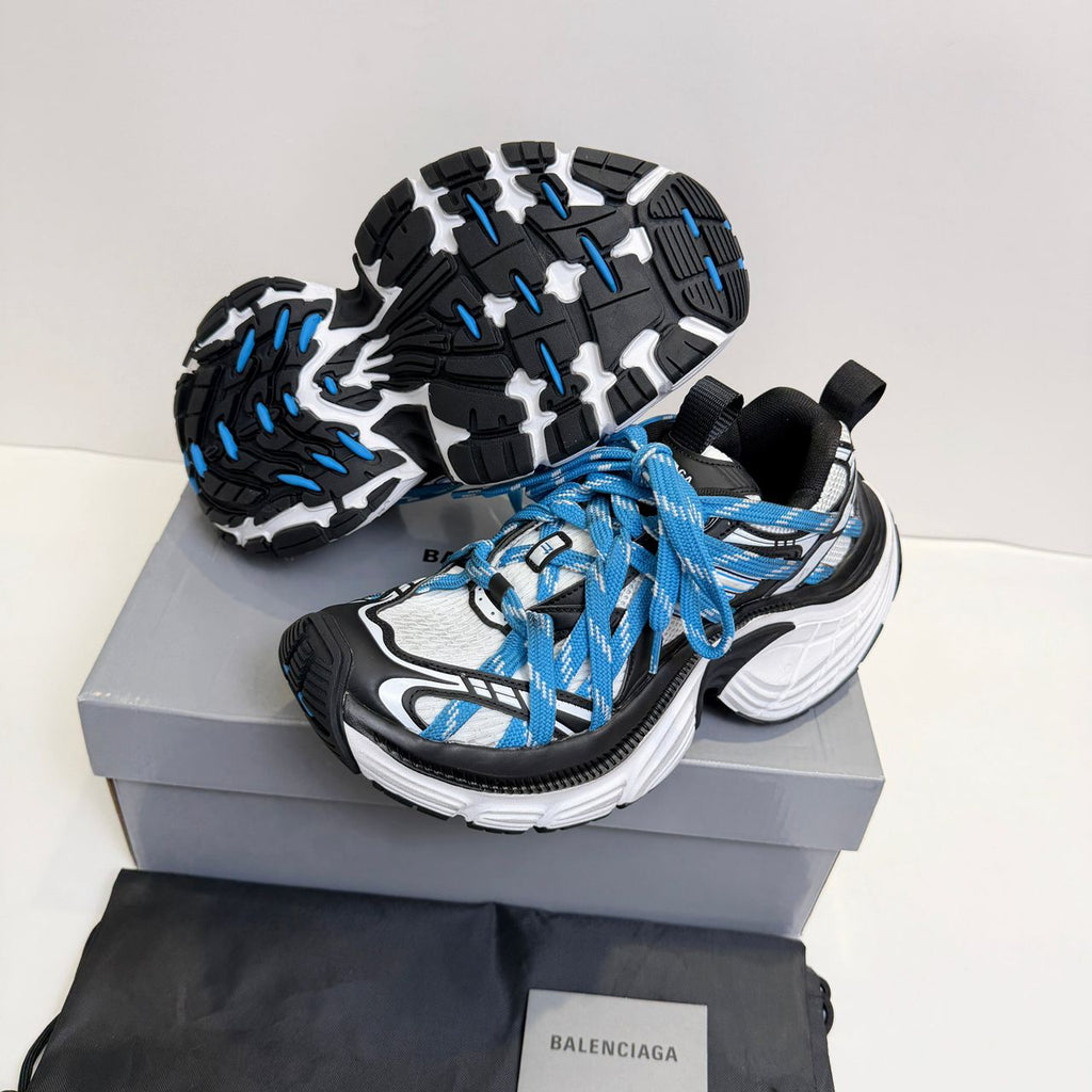 Tênis  Balenciaga 6xl Extreme em branco/azul/preto
