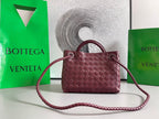 BOLSA BOTTEGA VENETA ANDIAMO INTRECCIATO VINHO