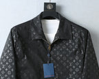 JAQUETA Louis Vuitton Contrast Monogram Black