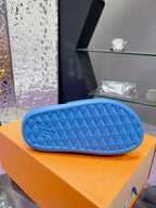 Chinelo  Louis Vuitton Waterfront Azul