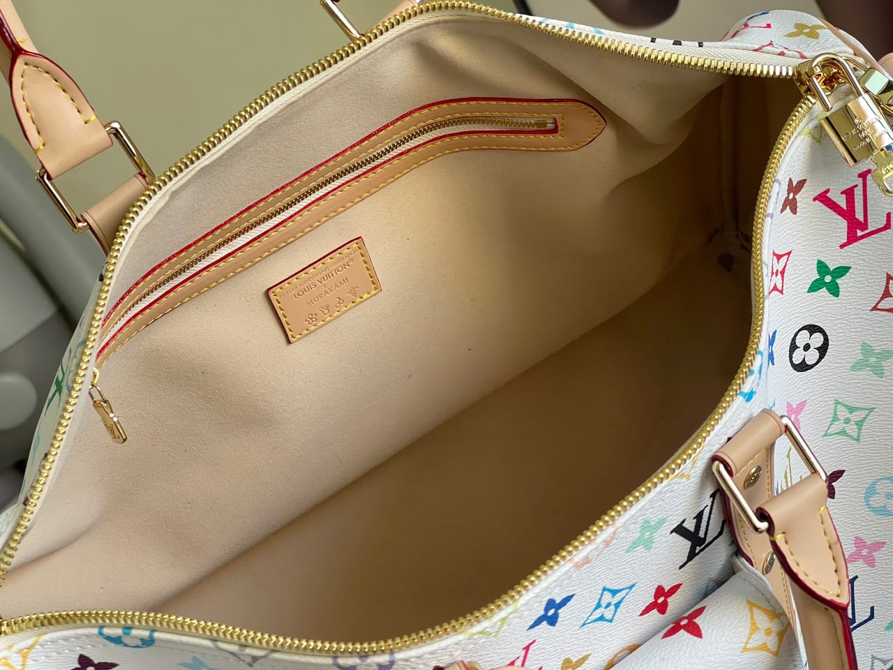 Louis Vuitton x Takashi Murakami Keepall Bandoulière
