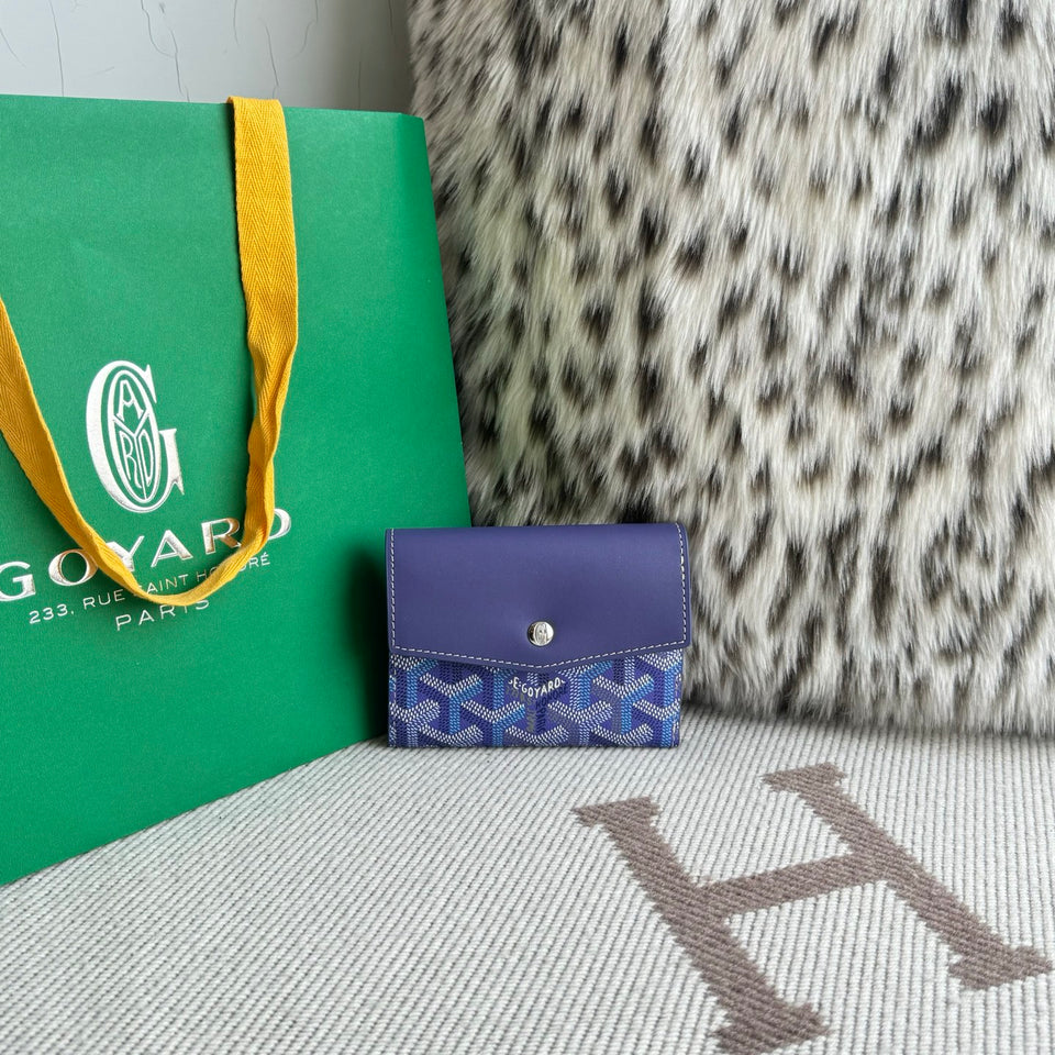 Goyard Saint Gabriel Wallet Limited Edition Blue