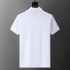 Polo Moncler White Gola alta
