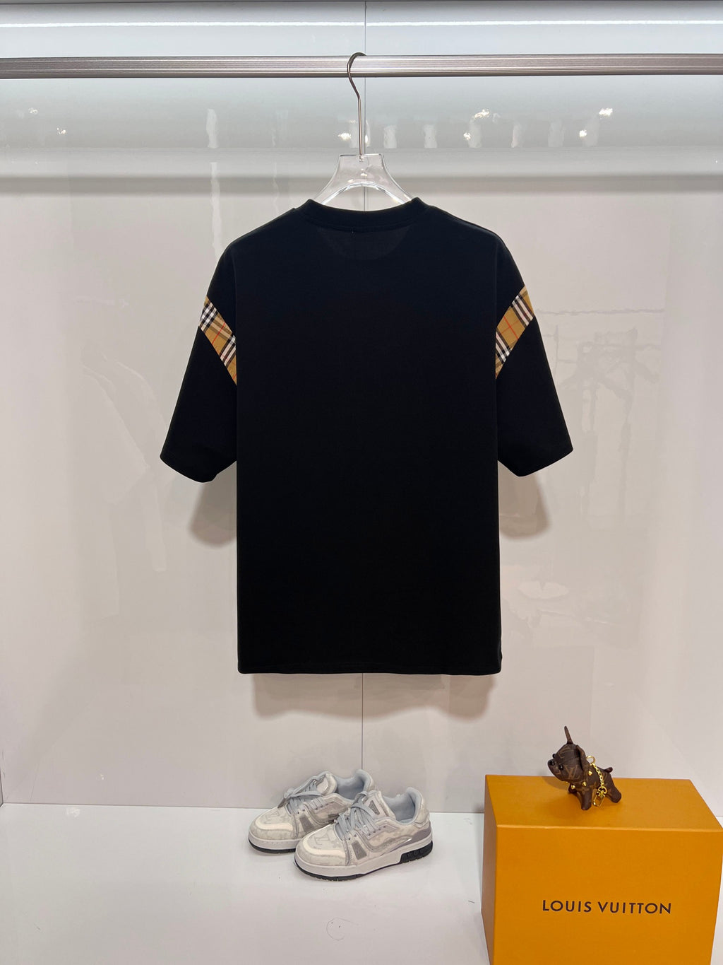 Camiseta Burberry Black Logo Black White